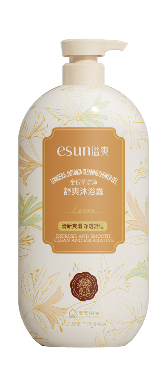 威客电竞国际金银花清洁舒爽沐浴露